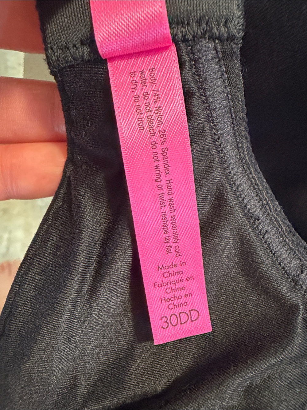 Betsey Johnson Black Smooth Underwire - Picture 4 of 4